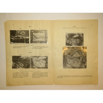 3er Reich de libros de texto para la enseñanza de la lectura de fotografías aéreas. Espenlaub militaria